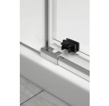 Detalii cabină de duș cu feronerie