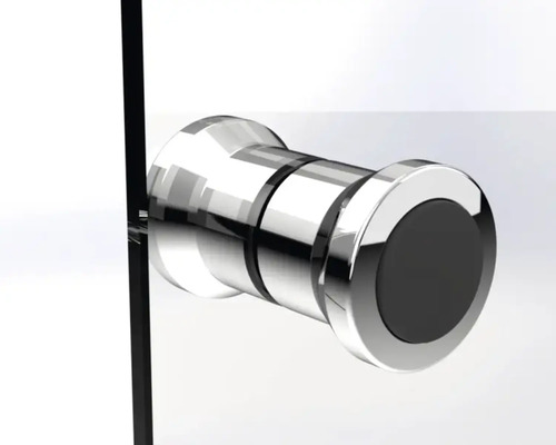 Mâner metalic pentru ușa cabinei de duș