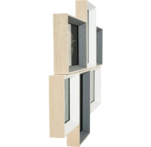 Rafturi decorative din lemn în diverse forme, ca raft de perete