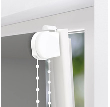 Detaliu al unei rulouri cu mecanism de tragere cu lanț la fereastră