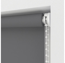 Rulou gri cu lanț pentru decorarea ferestrelor