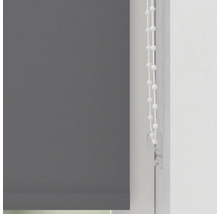 Rulou gri cu lanț la fereastră