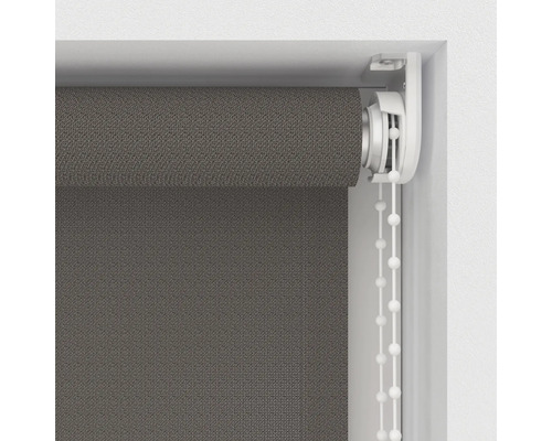 Rulou gri cu lanț pentru decorarea ferestrelor