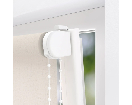 Imagine detaliată a unei role cu lanț la fereastră