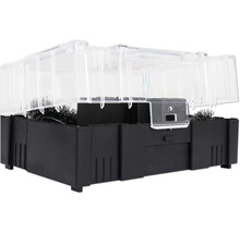 Cutie cu momeală pentru șoareci cu fereastră de vizualizare