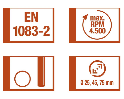 Informații despre standarde, turația maximă și suportul pentru scule