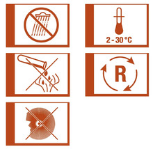 "Simbol: A nu se arunca în canalizare