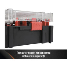 Set de burghie în cutie de depozitare