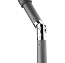 Vizualizare detaliată a unei articulații metalice pentru umbrelă de soare