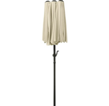 Umbrelă de soare închisă cu mecanism de manivelă