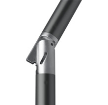 Imagine detaliată a unui stâlp de umbrelă de soare cu mecanism de înclinare