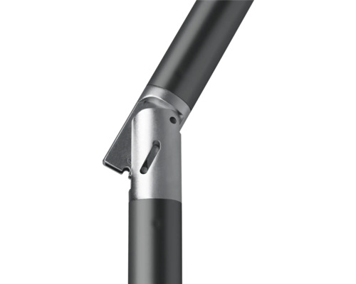 Imagine detaliată a unui stâlp de umbrelă de soare cu mecanism de înclinare