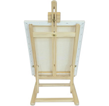 Șevalet de lemn cu pânză din spate