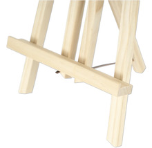 Șevalet din lemn pentru materiale de artă