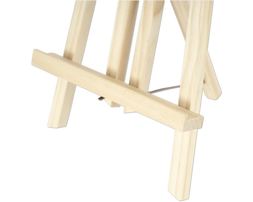 Șevalet din lemn pentru materiale de artă