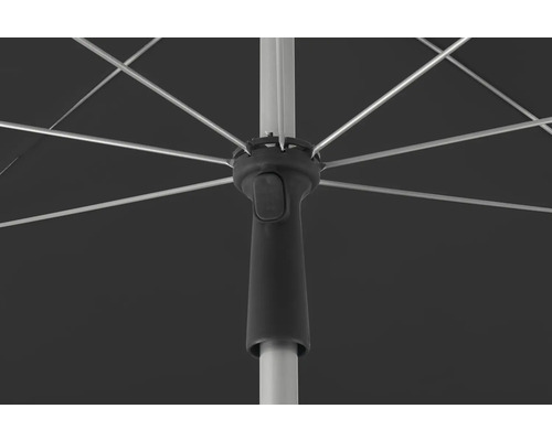 Imagine detaliată cu o umbrelă de soare cu spițe și mecanism