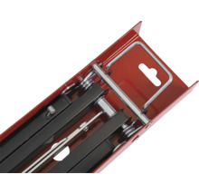 Tăietor de faianță în cutie de transport roșie