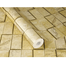 Rola de tapet cu model de piatră pentru decorarea pereților