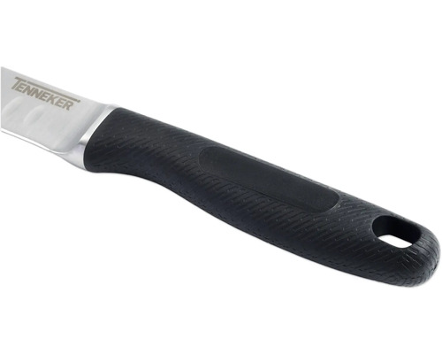 Mânerul unui cuțit de bucătărie marca Tenneker