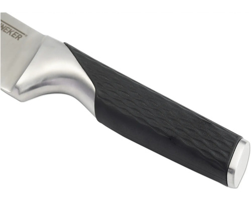 Mâner de cuțit de bucătărie din oțel inoxidabil și plastic