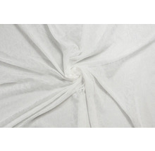 Material alb, ușor transparent, cu pliuri