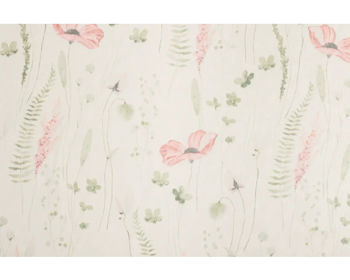 Tapet cu model de maci și plante