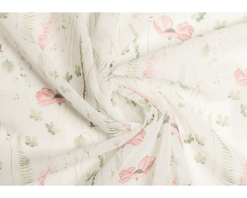 Material textil cu model floral