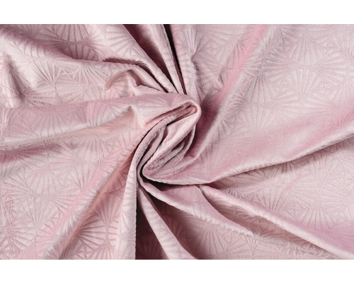 Prim-plan al unei țesături pentru mobilă pliate, cu model