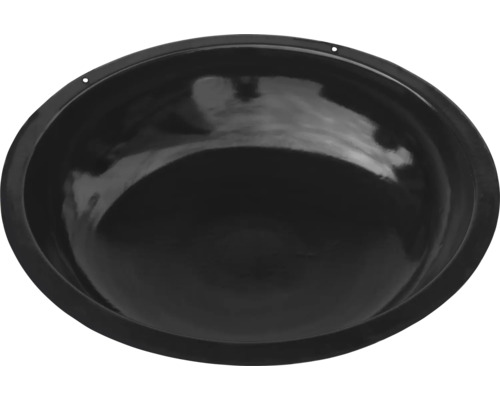 Cadă de mortar neagră din plastic