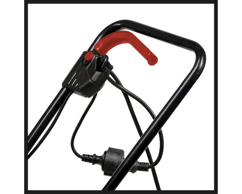 Mâner și cablu pentru o freză electrică de grădină