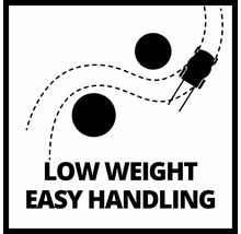 Simbol pentru greutate redusă și manevrare ușoară