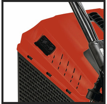 Detaliu al unei freze de zăpadă cu comutator de pornire/oprire