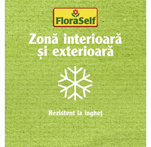 Logo FloraSelf. Potrivit pentru utilizare la interior și exterior. Rezistent la îngheț.