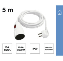 Dulie lampă cu ștecăr, lungime 5 metri