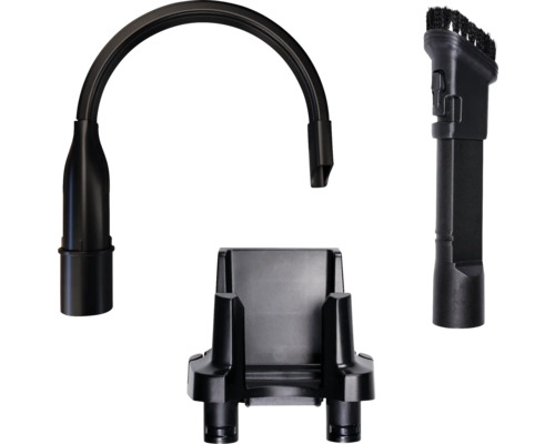 Set de accesorii pentru aspirator cu duză pentru spații înguste, duză cu perie și clemă de depozitare