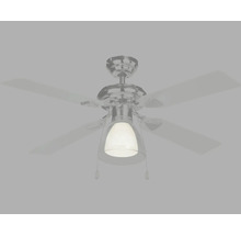 Ventilator de tavan cu iluminare și cinci pale