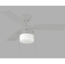 Ventilator de tavan cu iluminare și întrerupător cu lanț