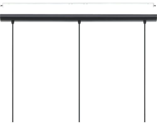 Lampa suspendată cu trei pendule