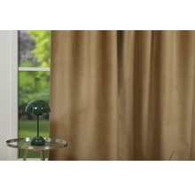 Șaluri decorative în fața ferestrei cu lampă de masă