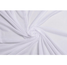 Material draperie alb, transparent