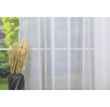 Cereale decorative în vază în fața unei ferestre cu o perdea albă transparentă