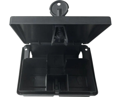 Cutie deschisă, neagră, pentru momeli, pentru combaterea dăunătorilor