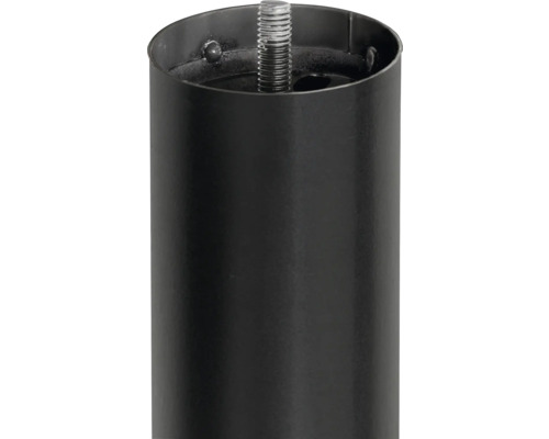 Picior de mobilă din metal cu filet