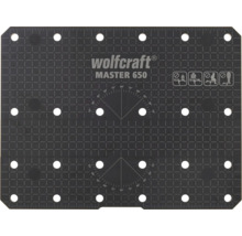 Wolfcraft Master 650 Blat de lucru cu afișaj unghiular și raster
