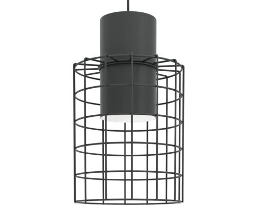 Lampa suspendată cu cușcă metalică