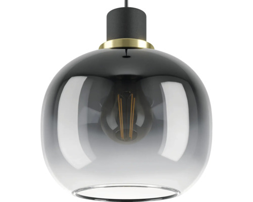 Lumină suspendată cu abajur din sticlă