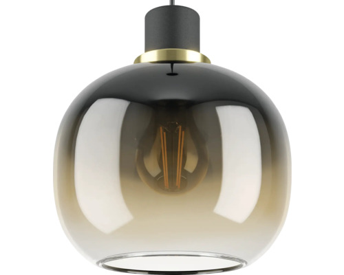 Lumină suspendată cu cupolă de sticlă