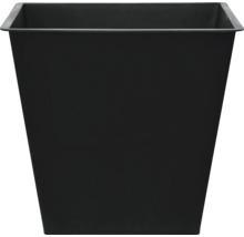 Ghiveci negru, pătrat