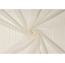 Material decorativ cu model în dungi, prezentat drapat