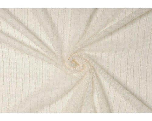 Material decorativ cu model în dungi, prezentat drapat